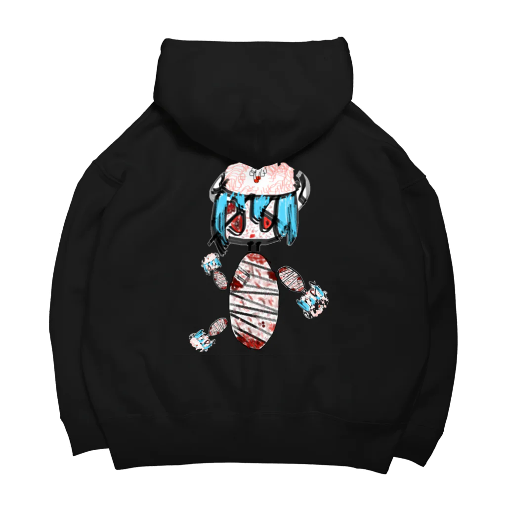 ramen_de_odの芋虫零 Big Hoodie