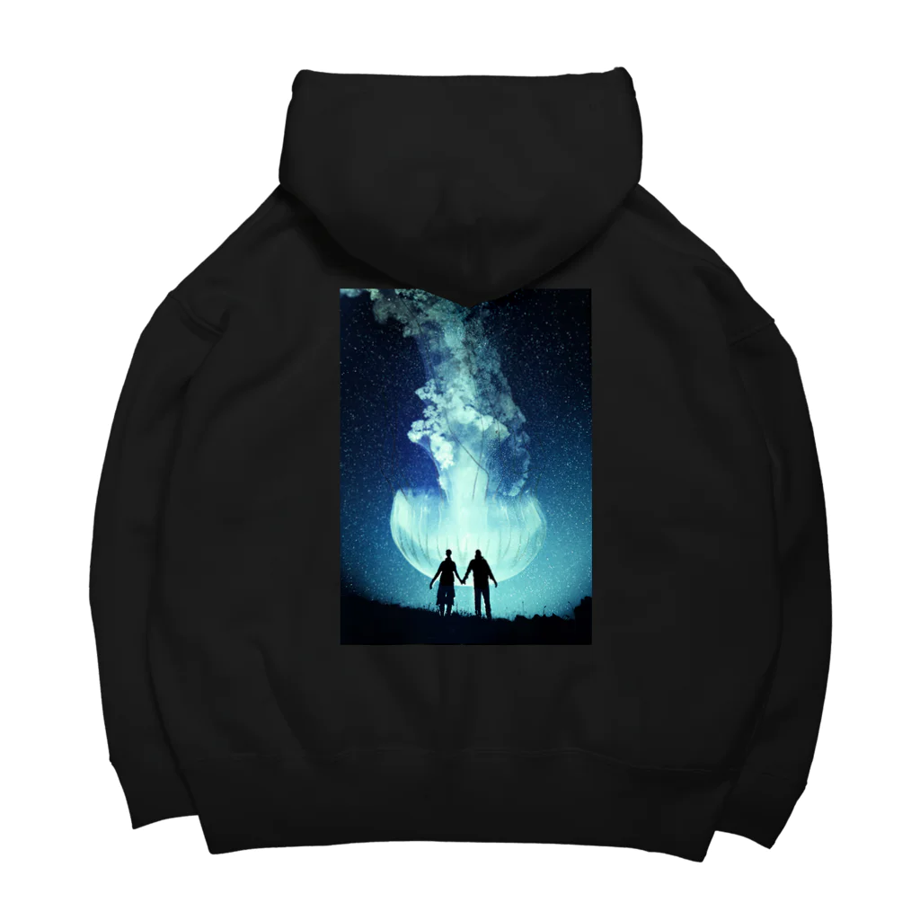 マツムラアキラのCLOSE ENCOUNTER 2 Big Hoodie