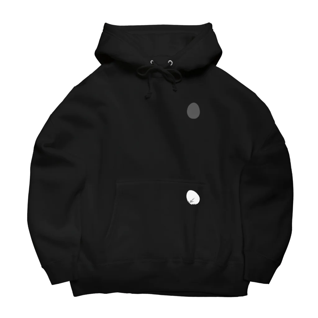 Culture Clubの[ Culture Club ] Fallen Egg  Big Silhouette Hoodie Big Hoodie