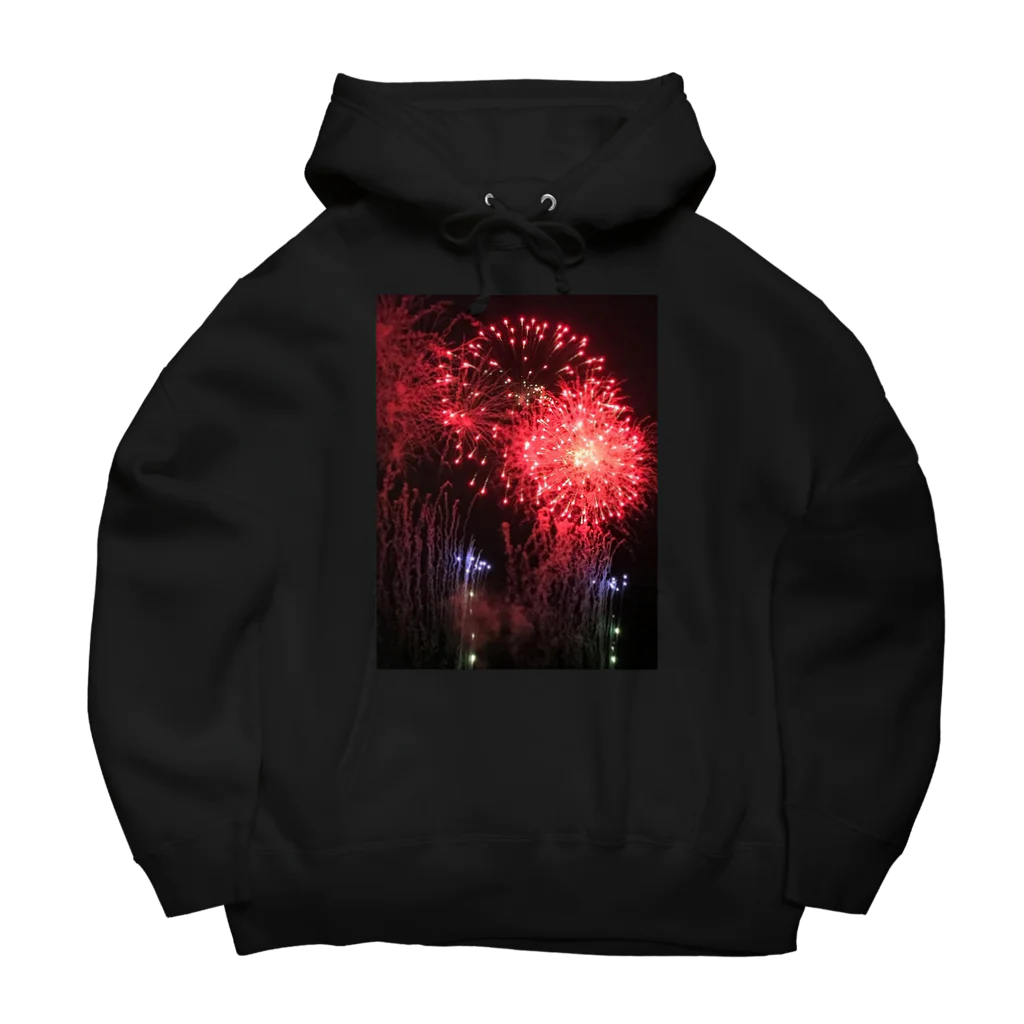 空屋　sorayakusakaの 201908171905003　赤の連発 Big Hoodie