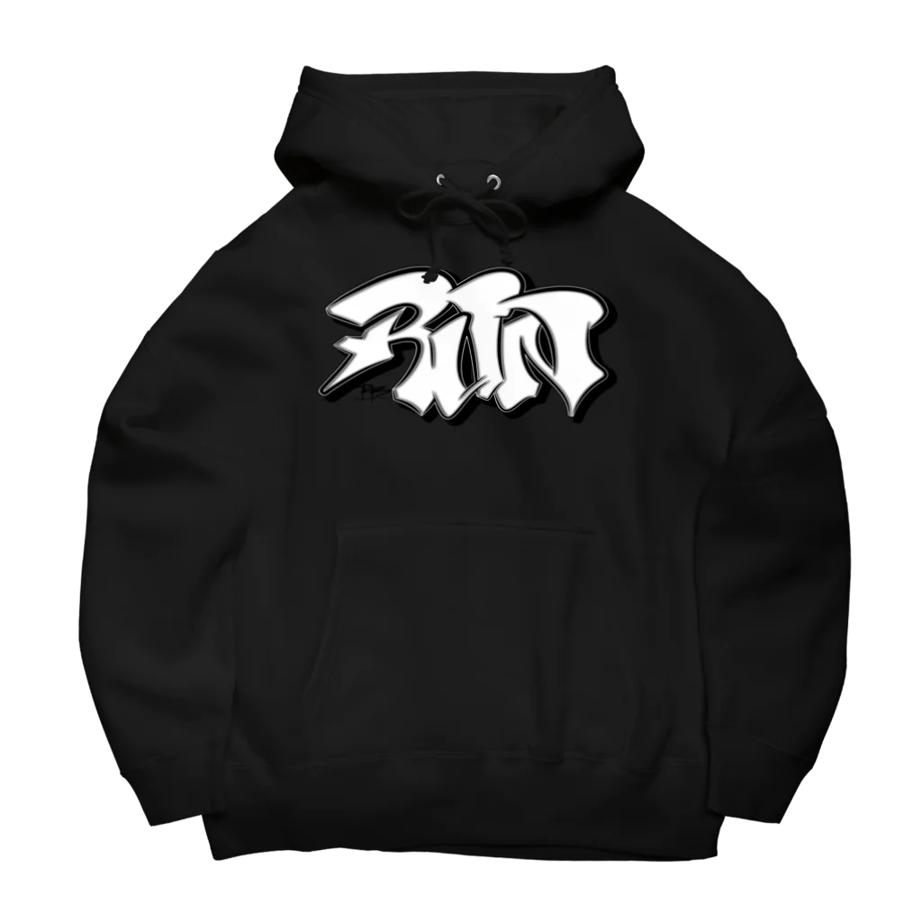 PB.DesignsのRUN PB-Graffiti Big Hoodie