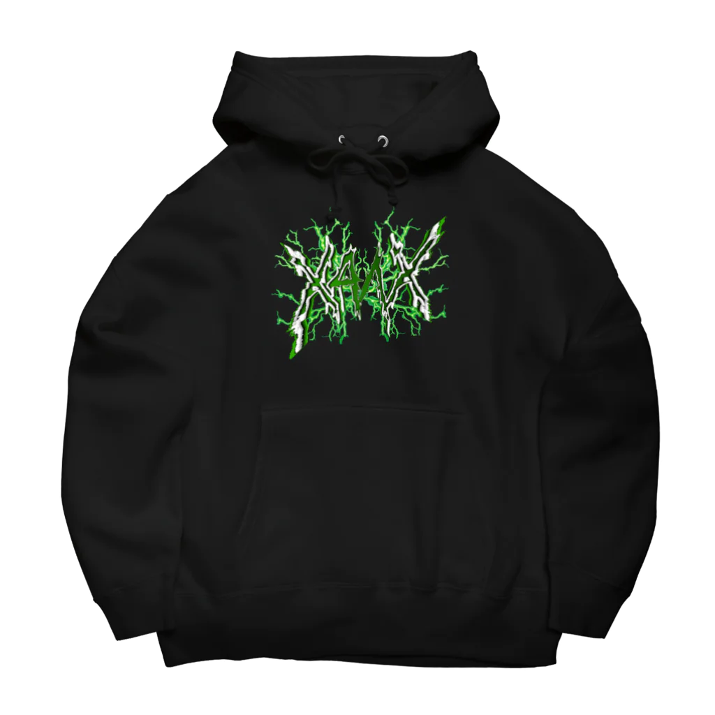 𝔛4𝔄𝔛の【X Thunder LŌGO X】 GREENVer. Big Hoodie