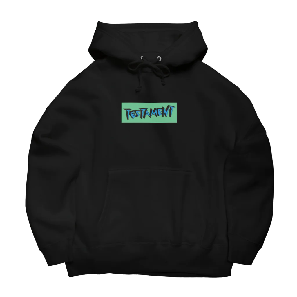 TESTAMENTのTESTAMENT BOX  Logo　 ビッグシルエットパーカー