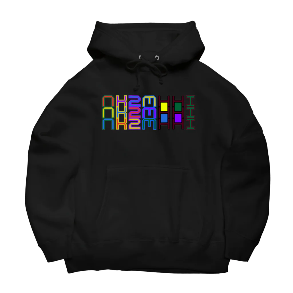 中島重工のNKZMHHHI多色反射 Big Hoodie