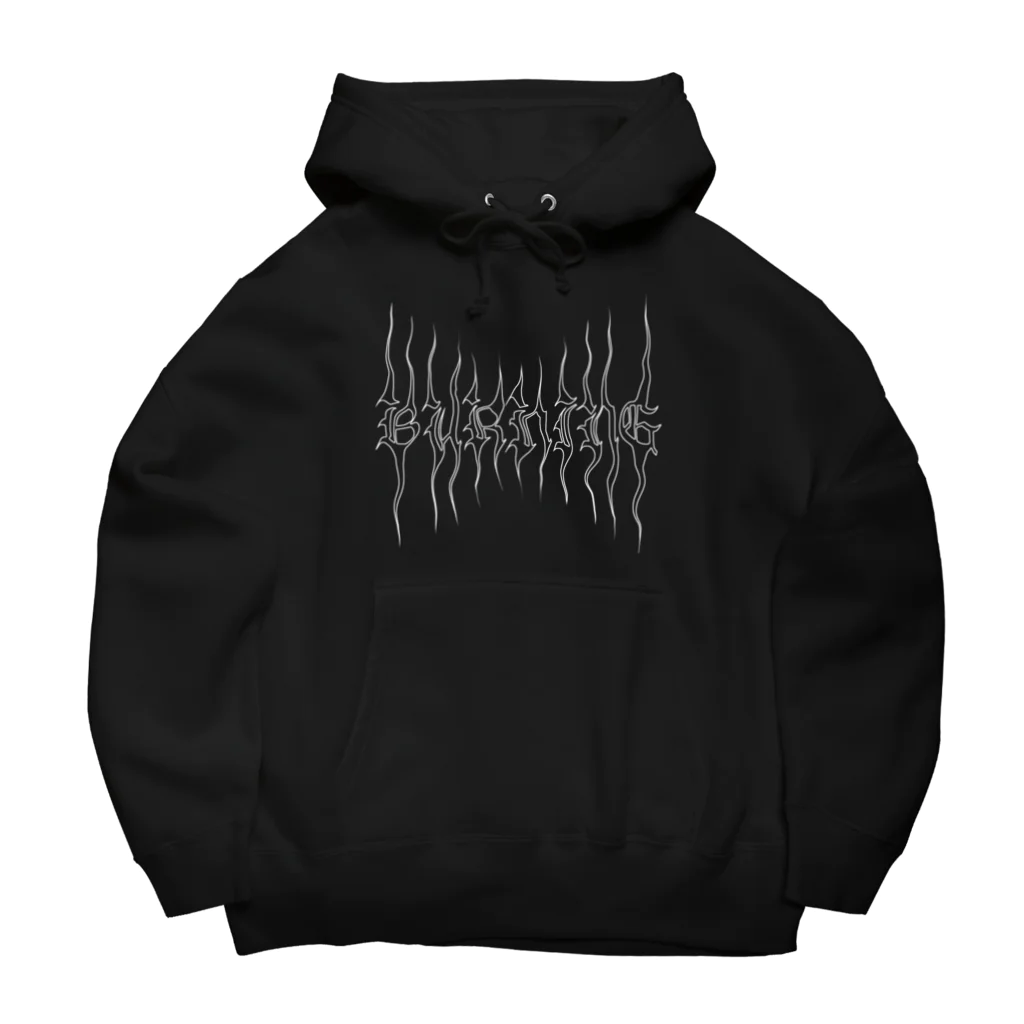 YuukingStoreのBURNING  outline ビッグシルエットパーカー