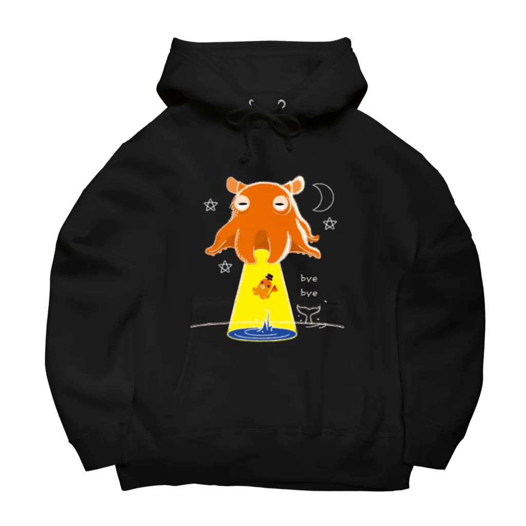 イラスト MONYAAT のたこさんwinなーとメンダコUFO Big Hoodie