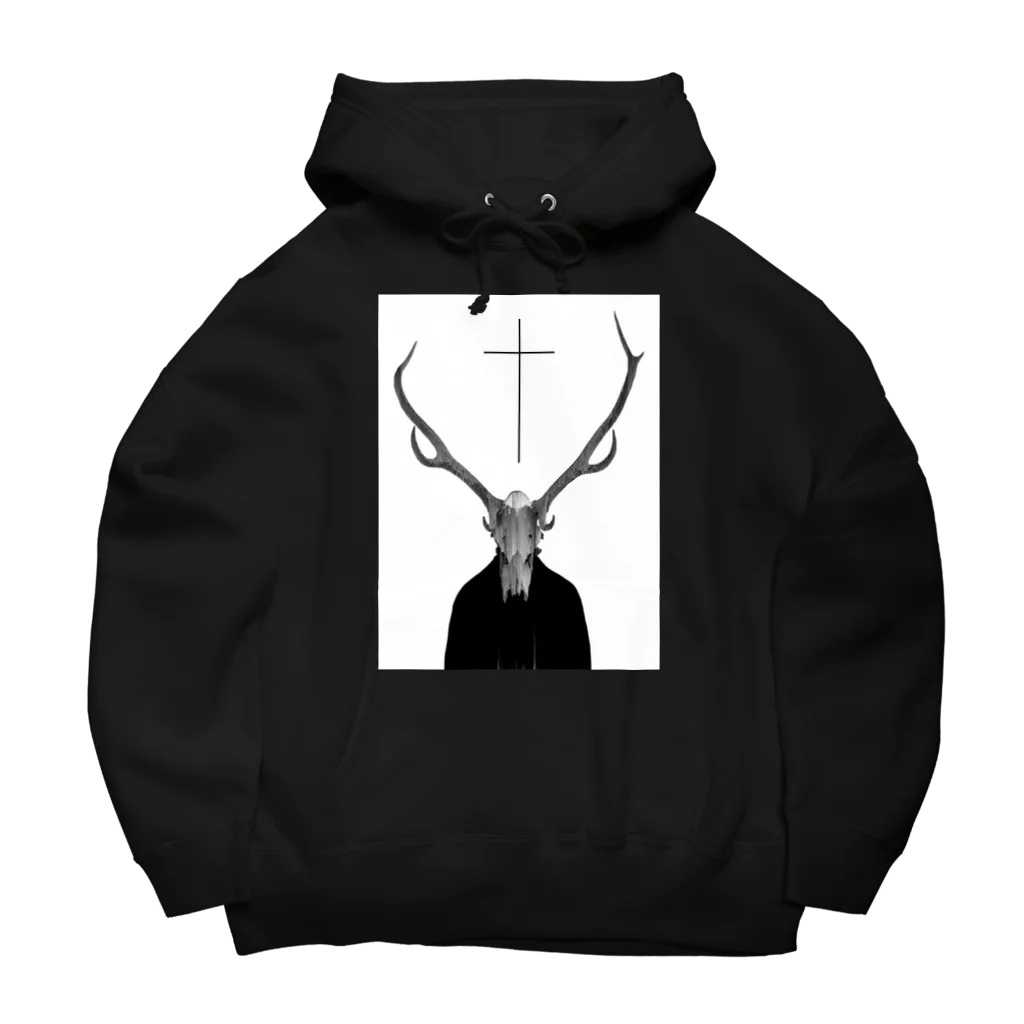 penoitrodのBone&Cross Big Hoodie