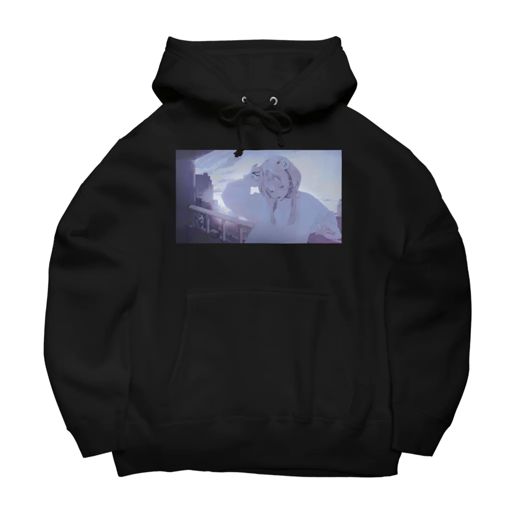 くろギャルの黎明 陰 Big Hoodie