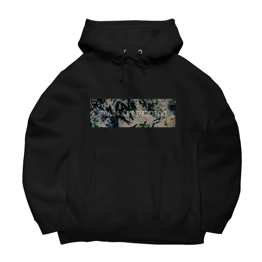 BRAIN ART RECORDSⒸのBRAIN ART RECORDS 2023 A/W WEB SHOP limited Product Big Hoodie