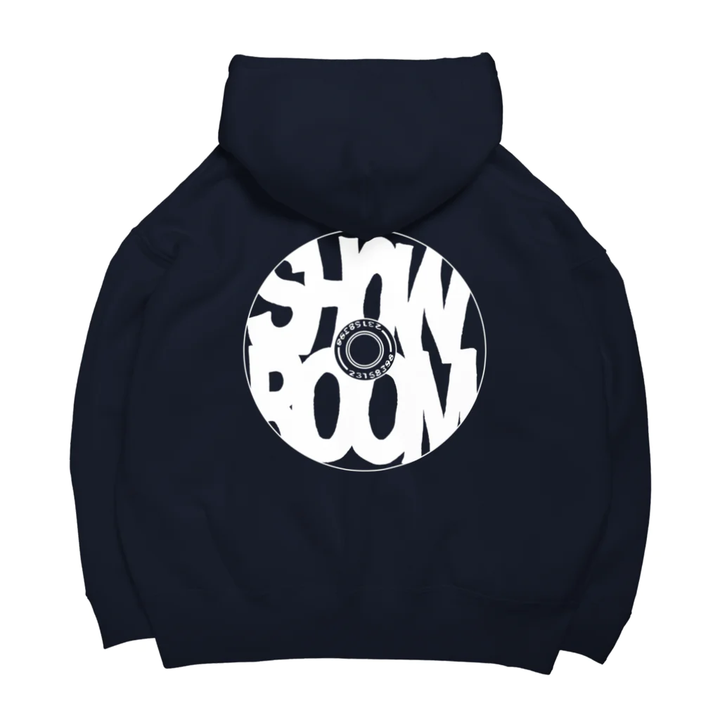 FMK-OのSHOWROOM DISC LOGO "WH" Big Hoodie