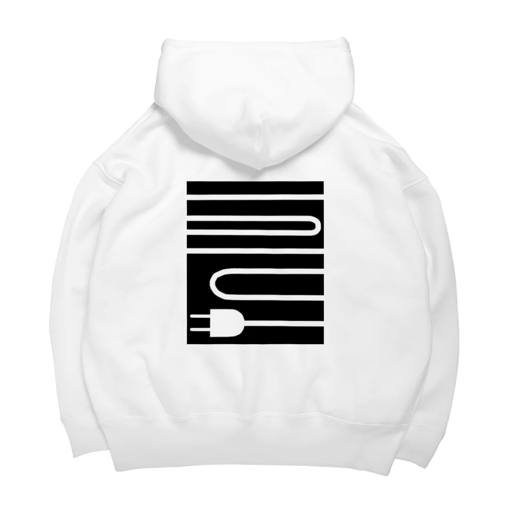 日々碌ストアの充電 Big Hoodie