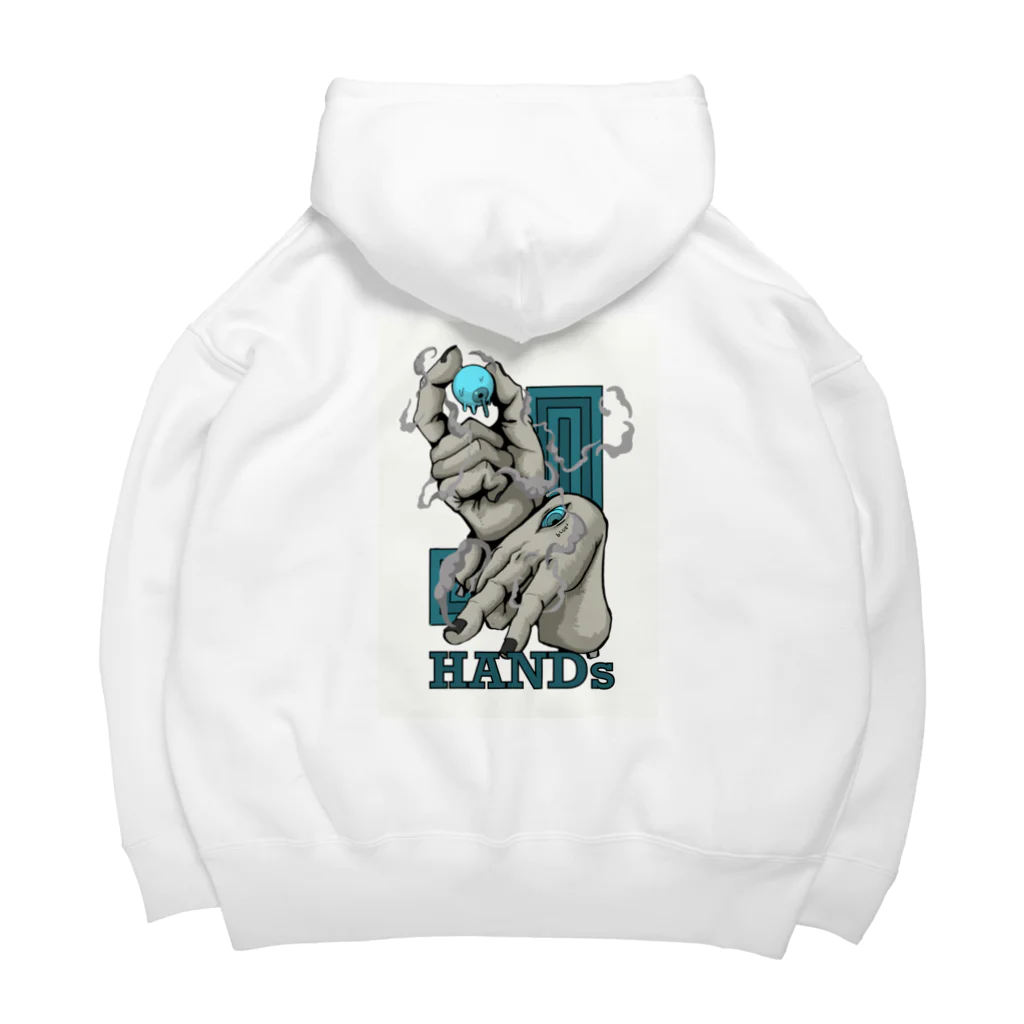 BLUE ²のhands Big Hoodie