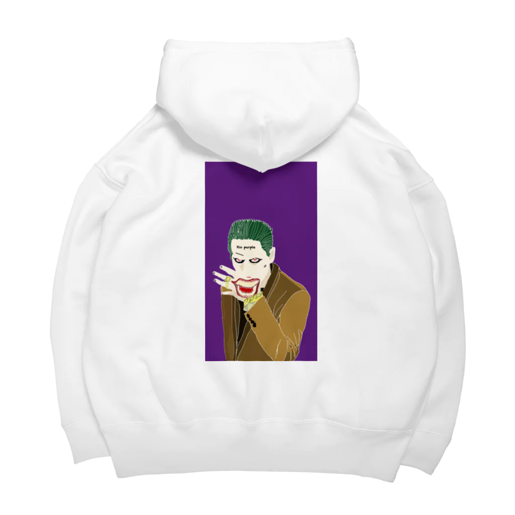 XioPurpleのXio Purple joker tattoo Big Hoodie