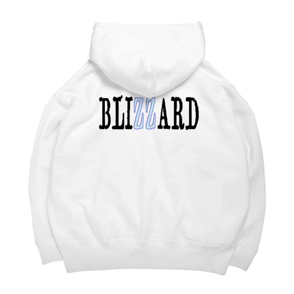 Ａ’ｚｗｏｒｋＳのBLIZZARD(英字＋１シリーズ) Big Hoodie