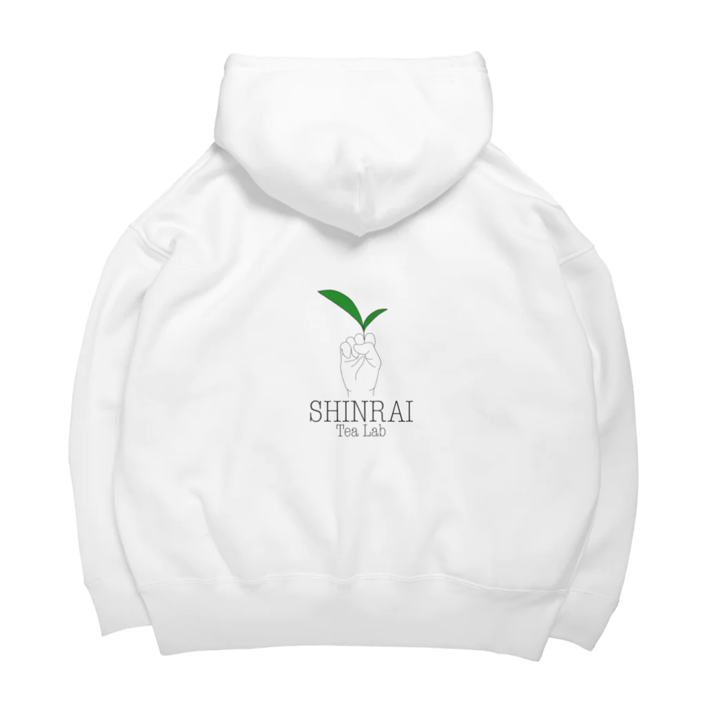 SHINRAI TEA LABのSHINRAI TEA LAB 英ロゴ Big Hoodie