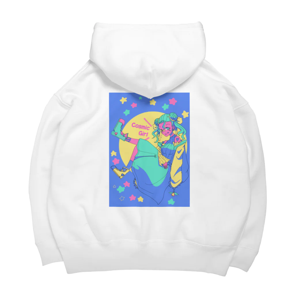 マグロの缶詰のコズミックガール Big Hoodie