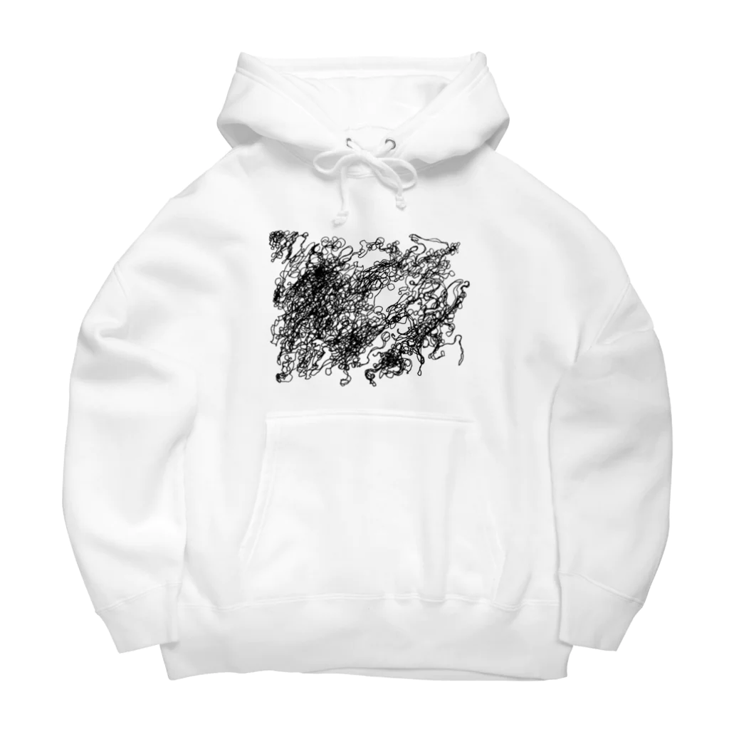 めおShopの胸毛 Big Hoodie