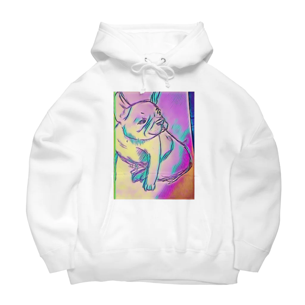 プリンショップのフレンチブル Big Hoodie