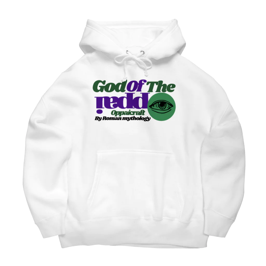 BAR KP original storeのOPPAI OF GOD 5 Big Hoodie