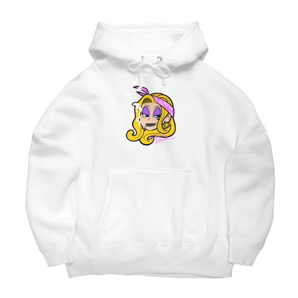 UNKNOWNARTWORKZのUnknown G girl  Big Hoodie