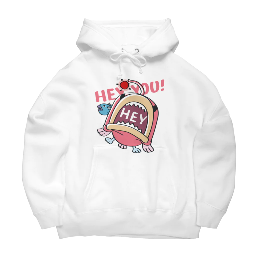 イラスト MONYAAT のHEY YOU!*釣れたかもA* Big Hoodie