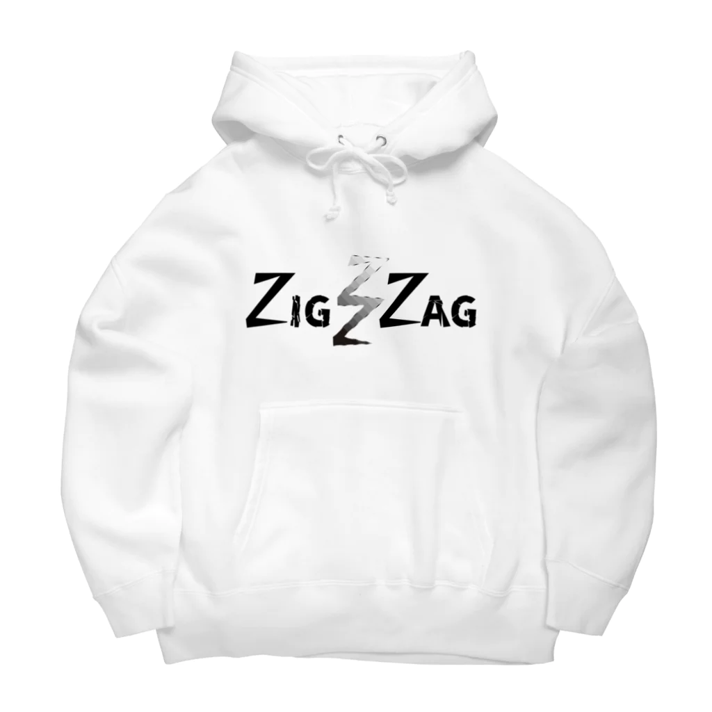 Ａ’ｚｗｏｒｋＳのジグザグ(英字＋１シリーズ) Big Hoodie