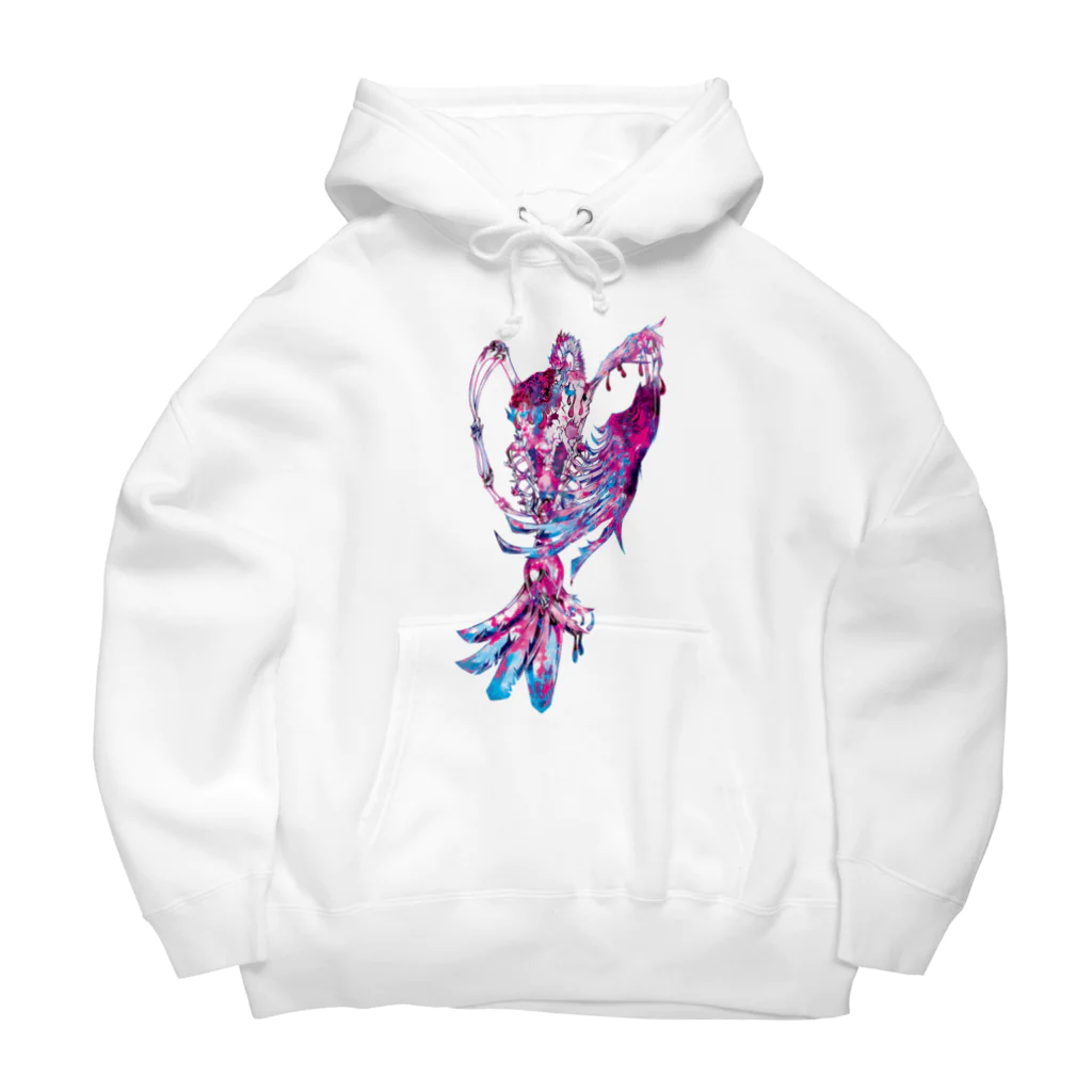 SHIONｴｽｴｲﾁｱｲｵｰｴﾇの不死鳥 Big Hoodie