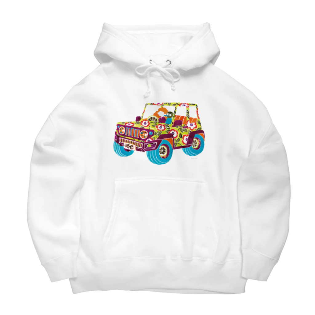 Garden Benikoのハッピージムニーシエラ Big Hoodie