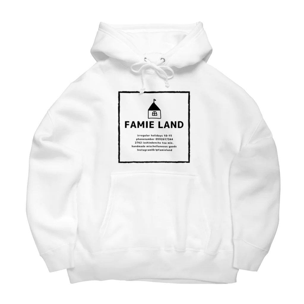 FAMIE LANDの□FAMIE LAND□ Big Hoodie