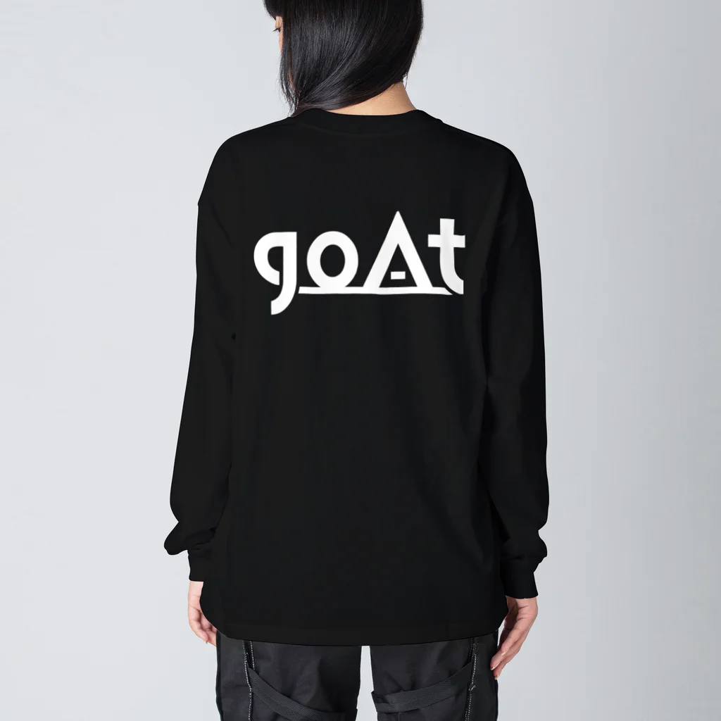 goAtのgoAtオリジナルグッズ：ブラック ビッグシルエットロングスリーブTシャツ