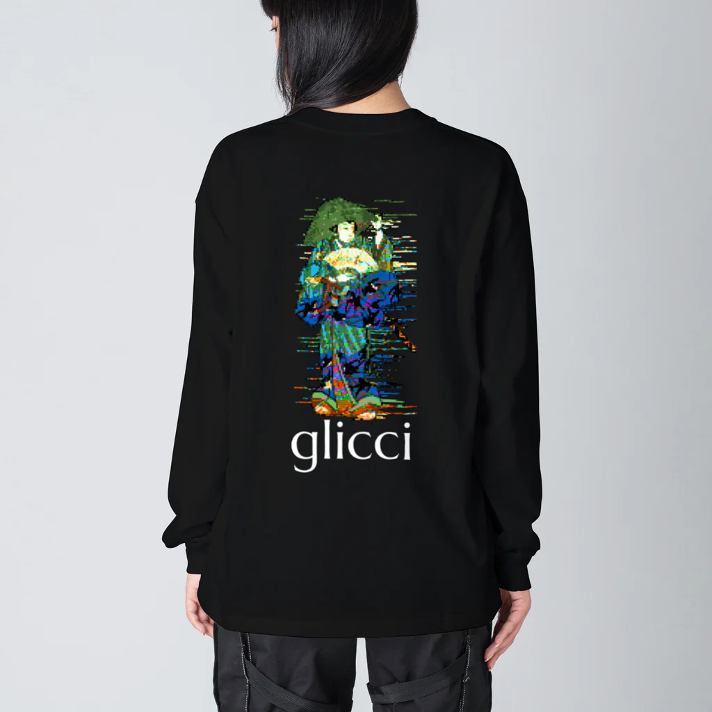 glicciの00175_b Big Long Sleeve T-Shirt