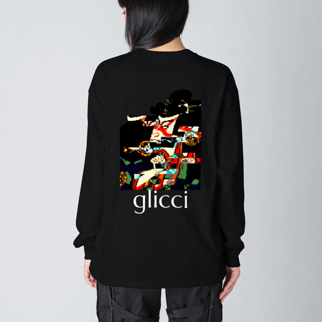 glicciの00666_b ビッグシルエットロングスリーブTシャツ