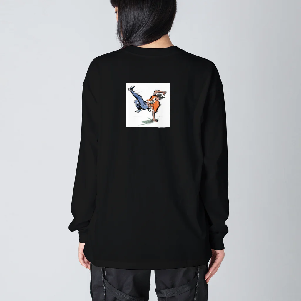 RestartのRestartパーカー Big Long Sleeve T-Shirt