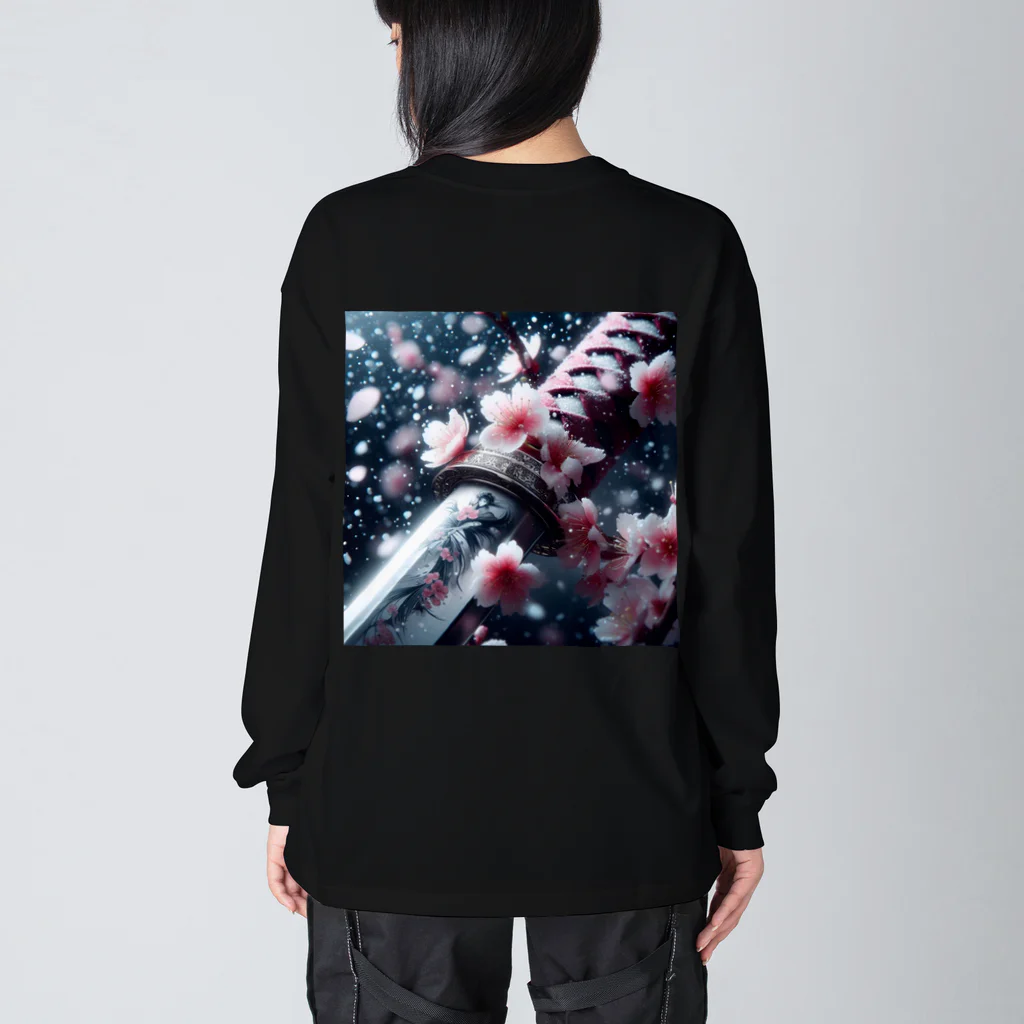 SOULOFVIOLENCEのSAKURA Big Long Sleeve T-Shirt