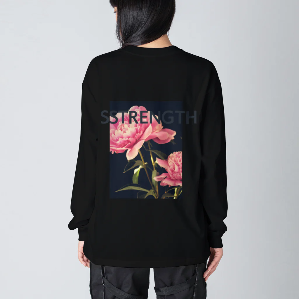 SSTRENGHのSSTRENGTH　背面flower ビッグシルエットロングスリーブTシャツ