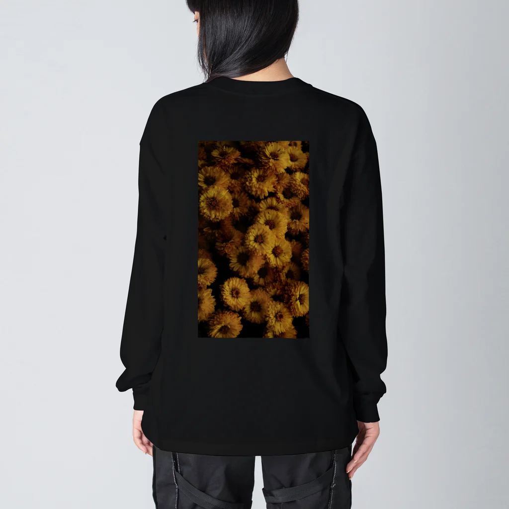 i.ROU+NIkkAの夜のヒマワリ畑 For Dewar's Big Long Sleeve T-Shirt