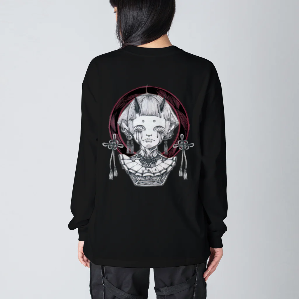 ひみつのもりの吽形 Big Long Sleeve T-Shirt