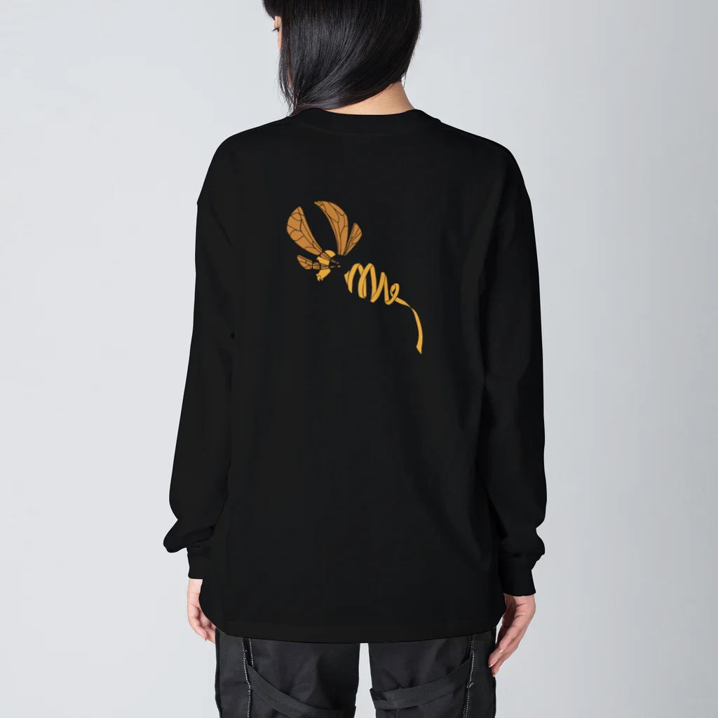 ぐらぐらのスズメバチ（胴手足デザインなし） Big Long Sleeve T-Shirt