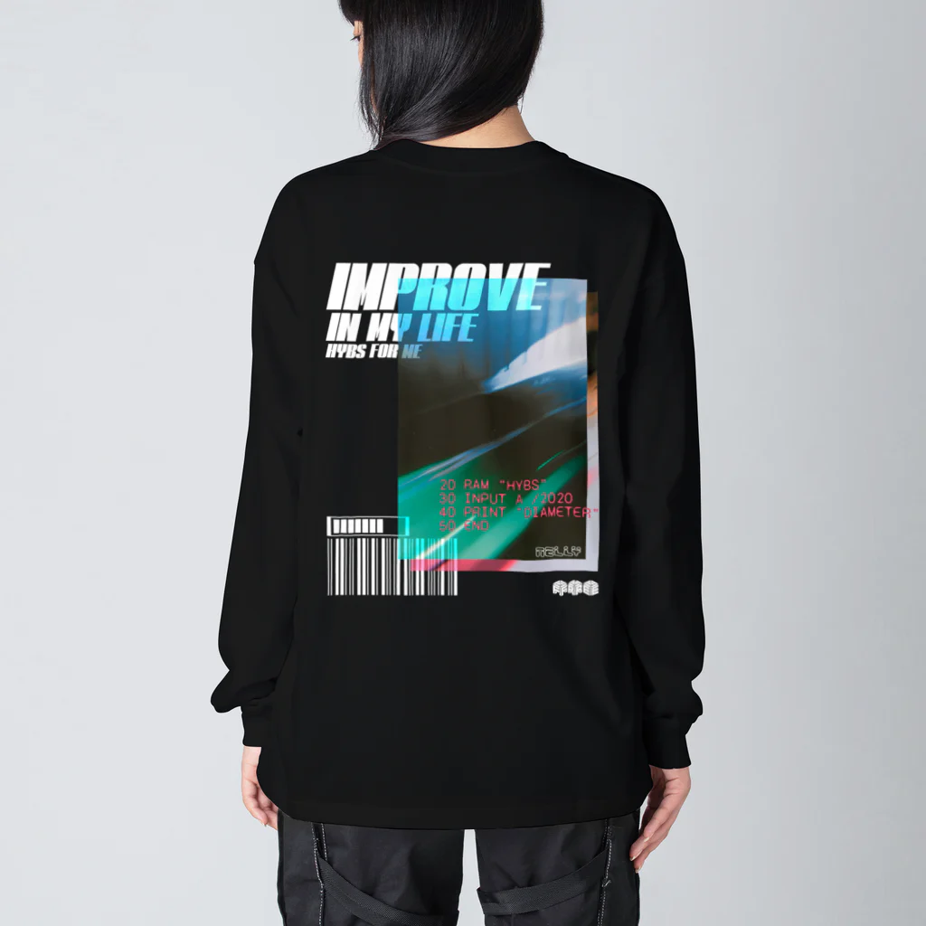 HYBS FOR MEのトラフィックジャム Big Long Sleeve T-Shirt