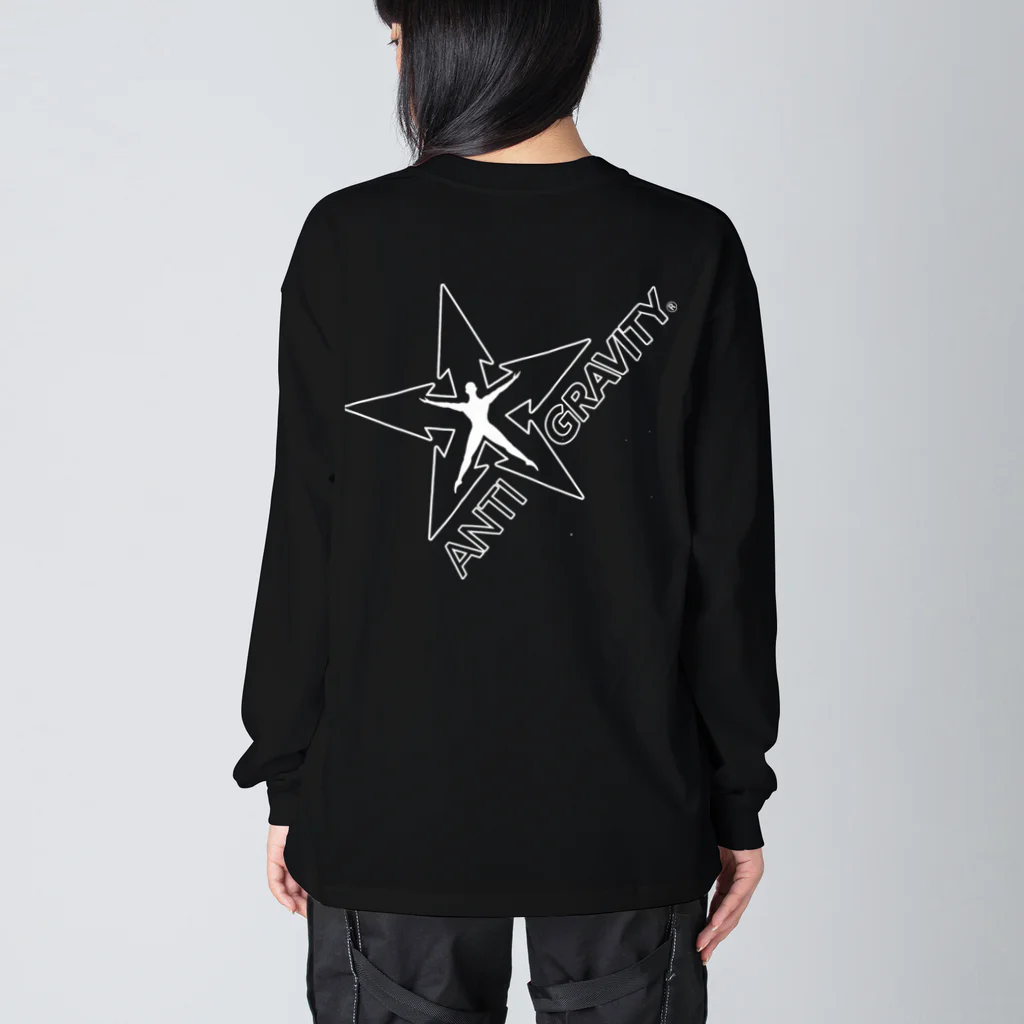 AntiGravityJAPANのLOGOホワイト Big Long Sleeve T-Shirt