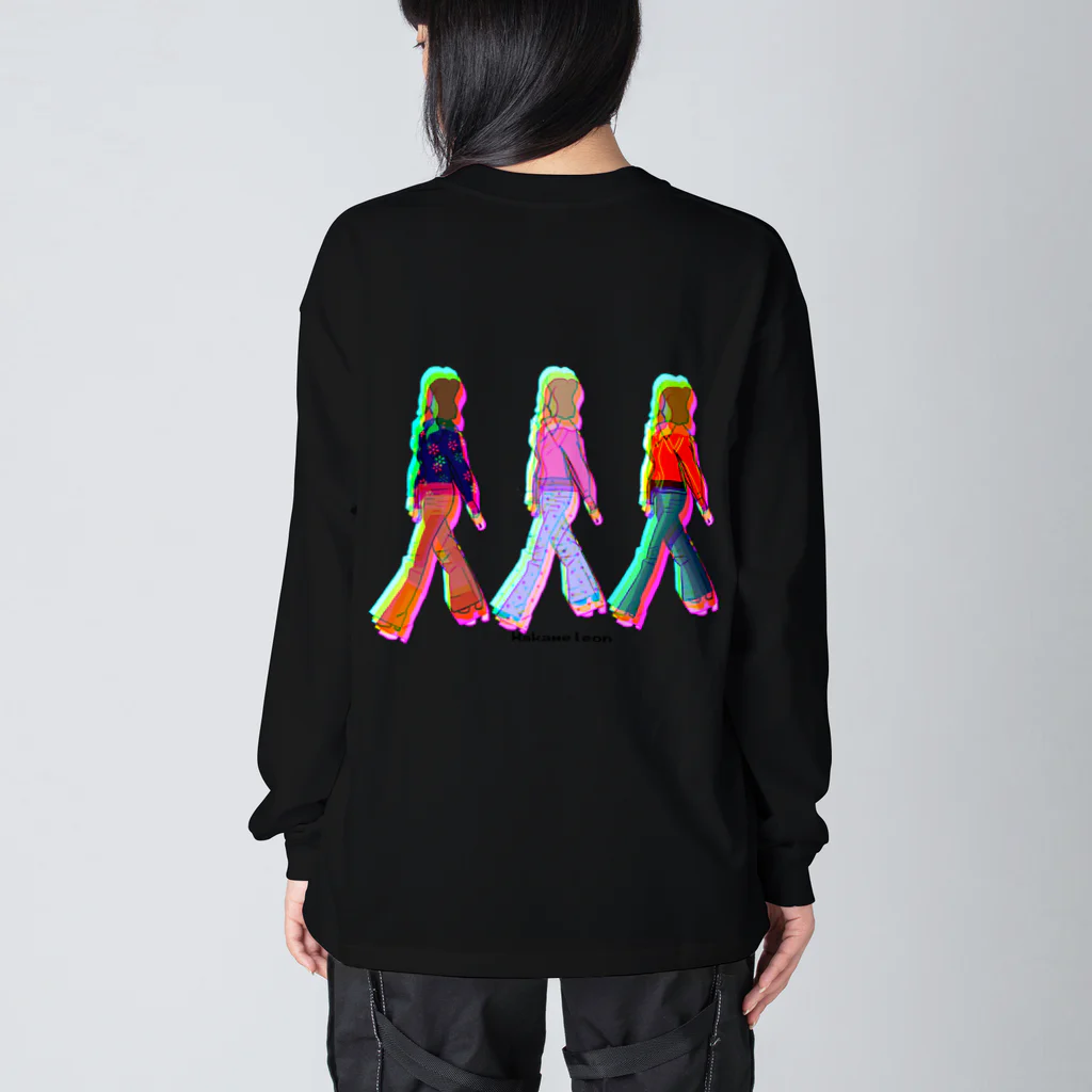 Wakameleonの女の子たち Big Long Sleeve T-Shirt