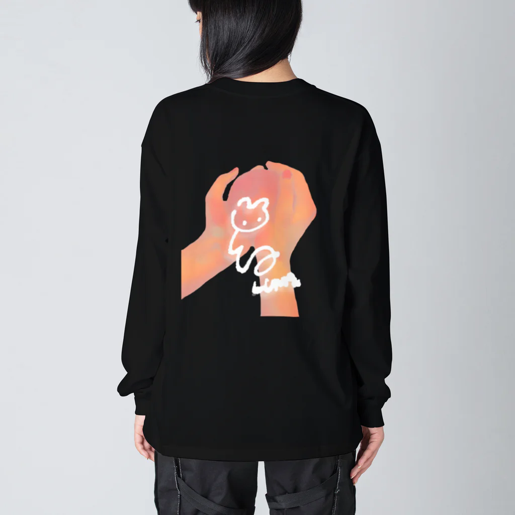 風立ちぬのルナティックのウサ Big Long Sleeve T-Shirt