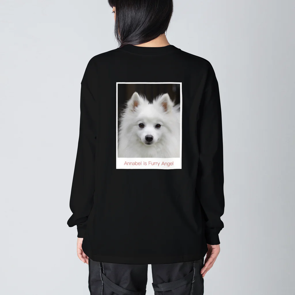 erumaの毛皮の天使アナベル Big Long Sleeve T-Shirt