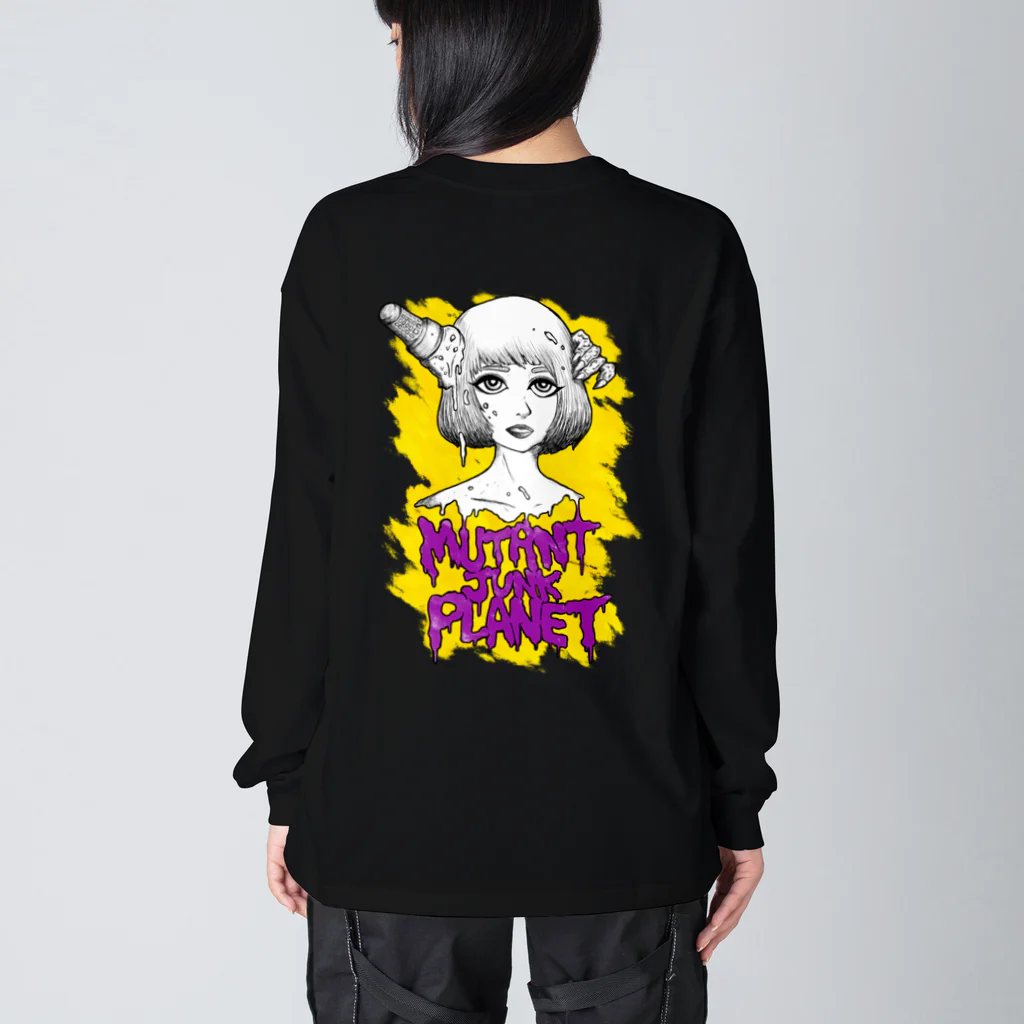 MUTANT JUNK PLANETのMIYORUYO Big Long Sleeve T-Shirt