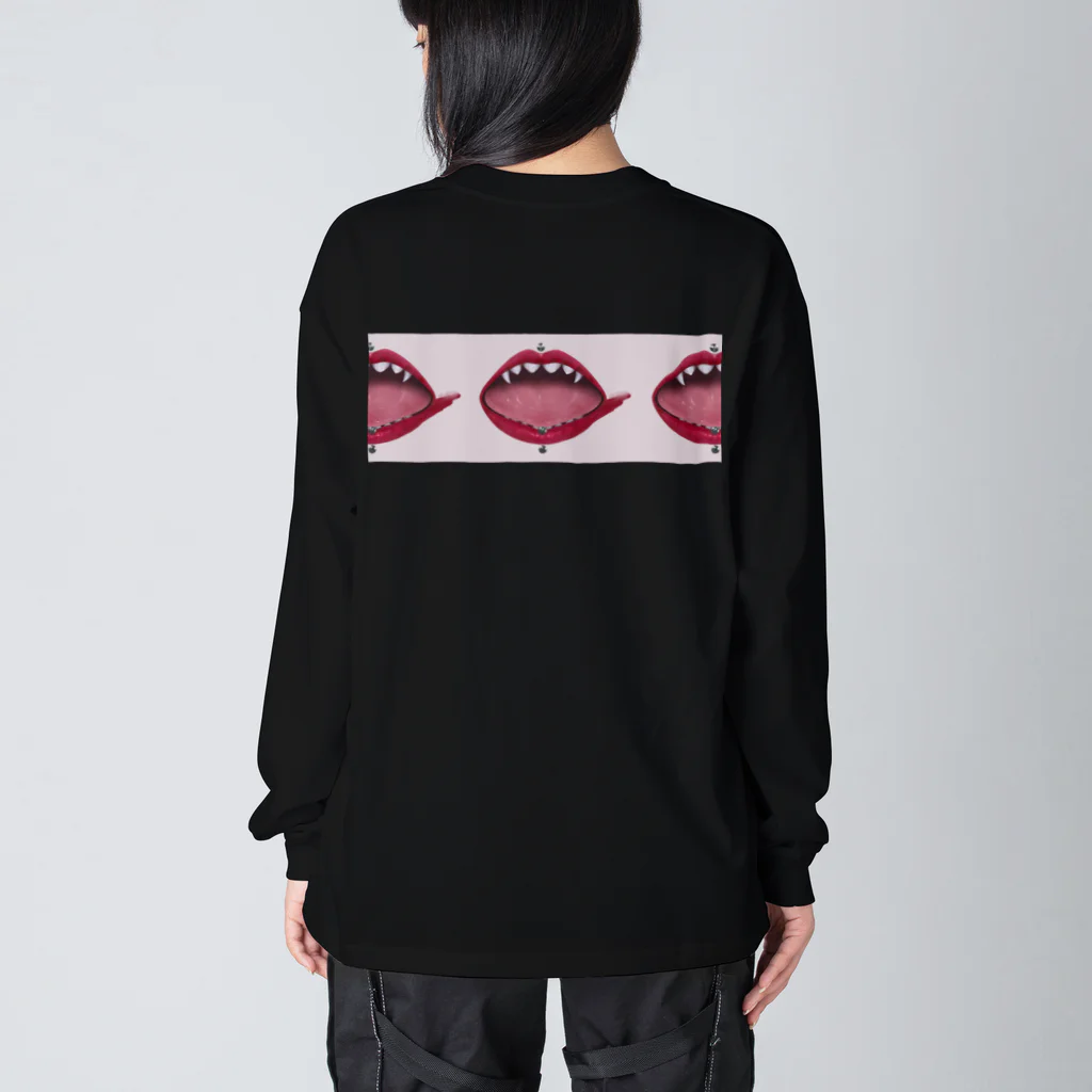 51015のplum lip Big Long Sleeve T-Shirt