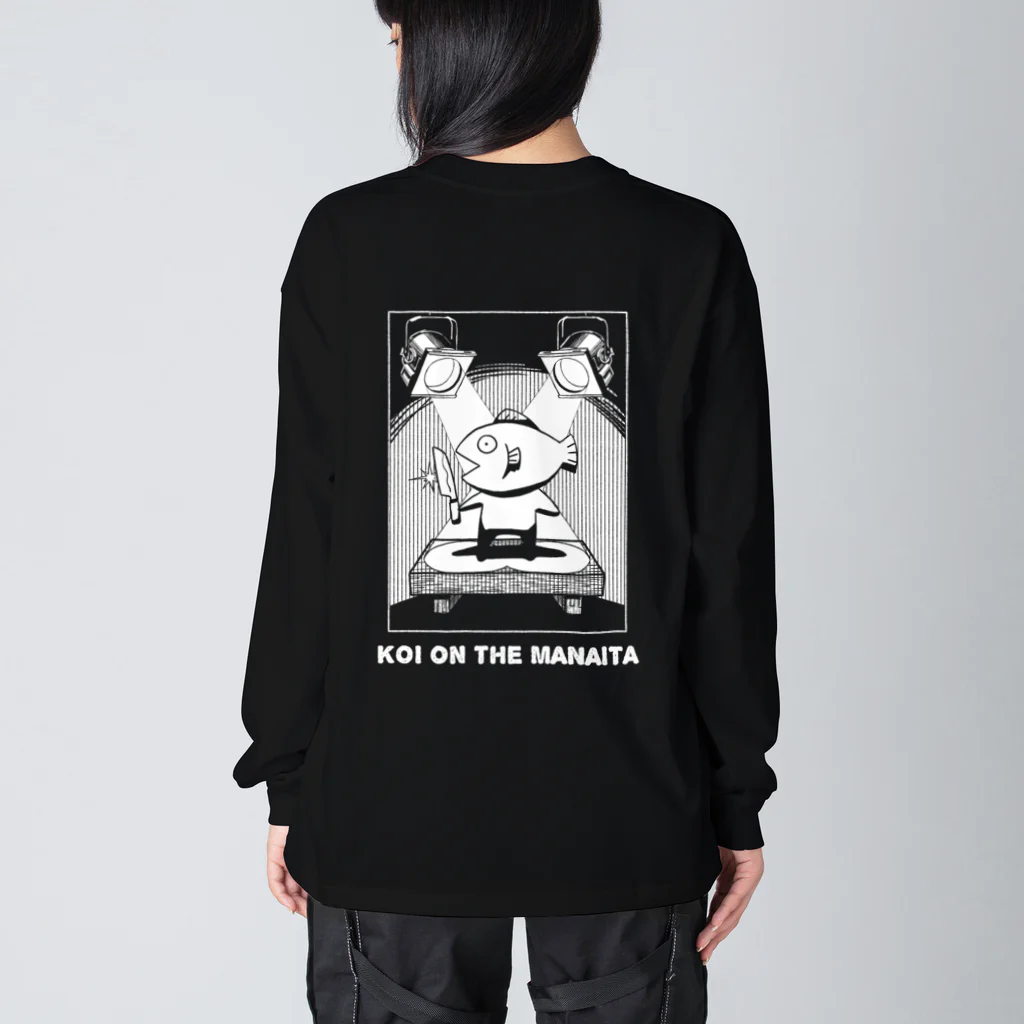 krのKOI on the MANAITA  ビッグシルエットロングスリーブTシャツ