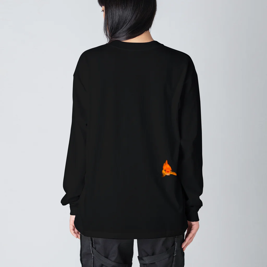 lake_threeのkingyo_no_seiretsu Big Long Sleeve T-Shirt