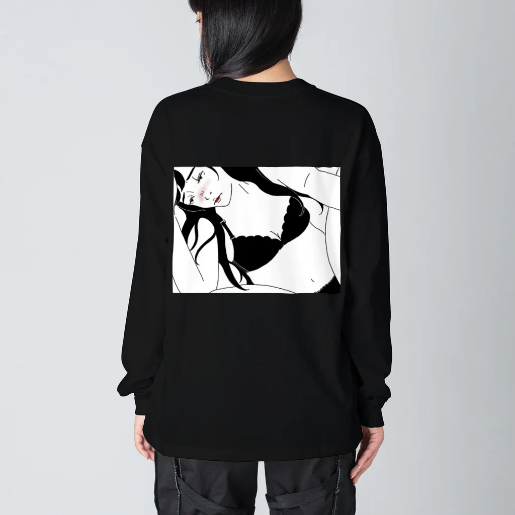 坂本龍馬のこっち向いてよ Big Long Sleeve T-Shirt