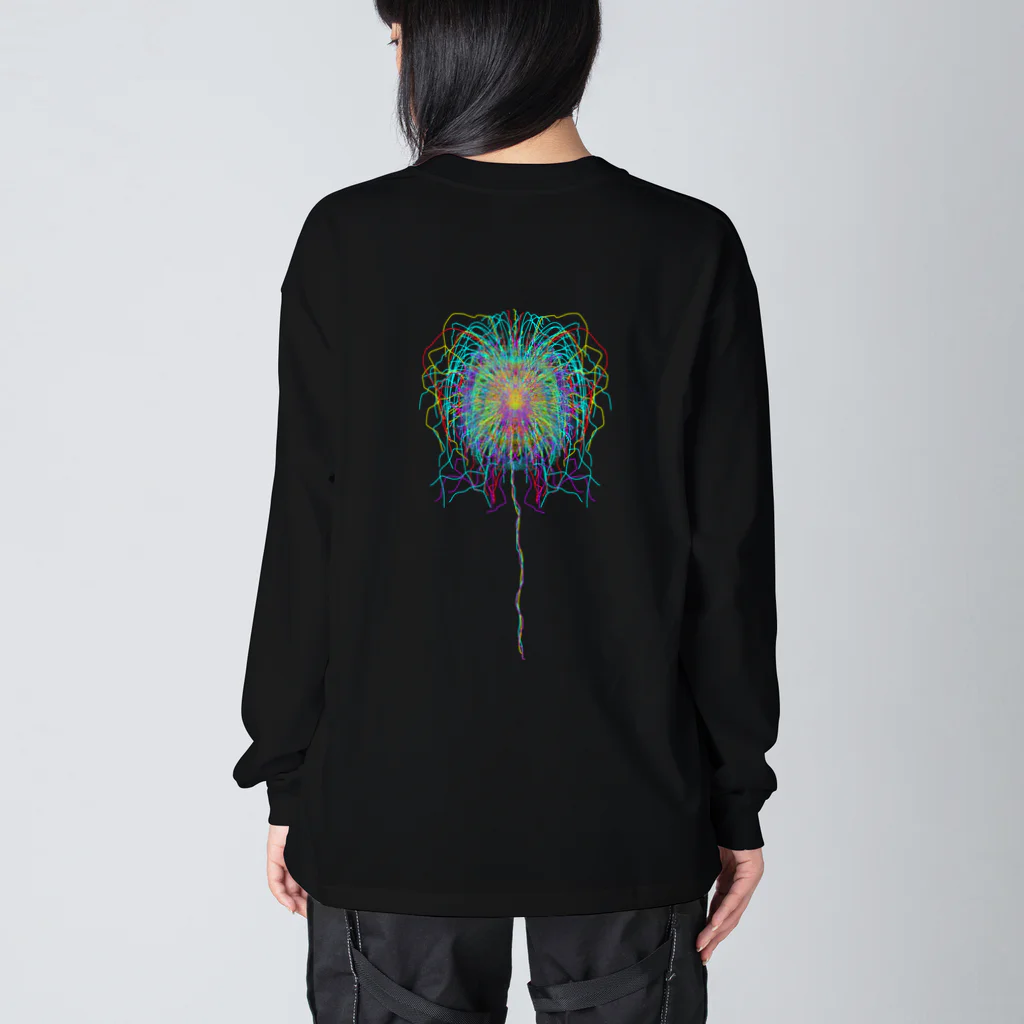 THE CITYの幻想花火 Big Long Sleeve T-Shirt