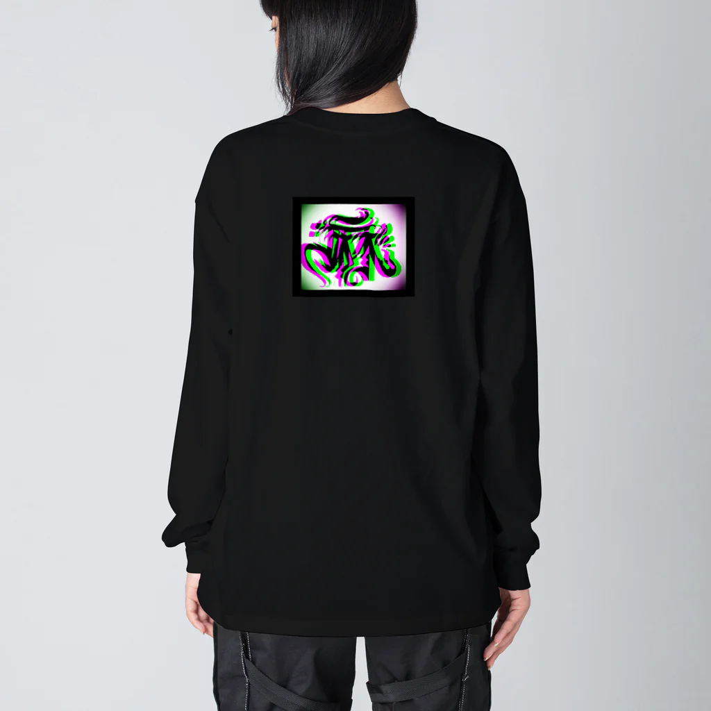 OPTMのハハハ Big Long Sleeve T-Shirt